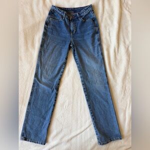 Wrangler Denim Blue Women's Straight Leg Jeans